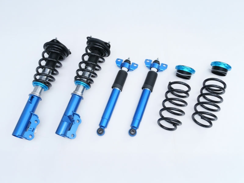 CUSCO STREET ZERO A COILOVER SUSPENSION KIT BLUE WITH FRONT AND REAR UPPER MOUNTS FOR TOYOTA ALPHARD HYBRID VELLFIRE HYBRID AAHH40W AAHH45W 2.5L HYBRID 1AC 62N CN