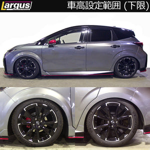 LARGUS SPEC S COILOVER KIT FOR NISSAN NOTE AURA FE13 2WD 01011207088-QQ-3