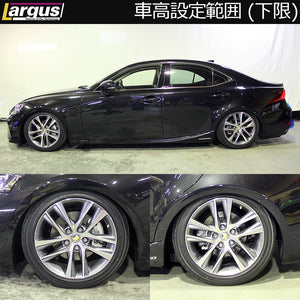 LARGUS SPEC S COILOVER KIT FOR LEXUS IS350 GSE31 2WD 01011209112-QQ-4