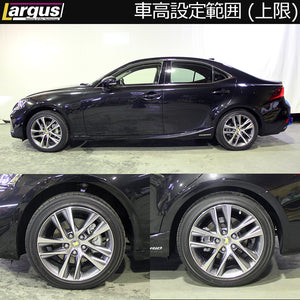 LARGUS SPEC S COILOVER KIT FOR LEXUS IS350 GSE31 2WD 01011209112-QQ-4