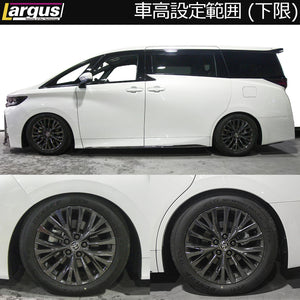 LARGUS SPEC S COILOVER KIT FOR TOYOTA ALPHARD AAHH45W 4WD 01011209137-QQ-6