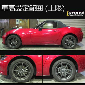 LARGUS SPEC S COILOVER KIT FOR MAZDA ROADSTER RF NDERE 2WD 01011210024-QQ-12