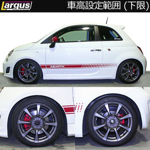 LARGUS SPEC S IMPORT COILOVER KIT FOR ABARTH 500 312142 2WD 01011228003-QQ-2