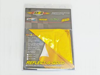 LAILE BEATRUSH DEI A GOLD HEAT REFLECTIVE MATERIAL 12”x24” 300x600MM SHEET DEI-010392