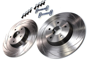 M&M HONDA 1 PIECE BIG BRAKE ROTOR KIT REAR 330 FOR ACCORD CL7 00604-CL7-R003