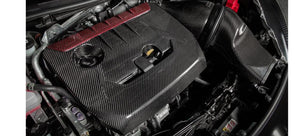 M&M HONDA CARBON ENGINE COVER EVENTURI FOR TOYOTA TOYOTA GR YARIS 4BA 00405-4BA-M002-BLACK-GLOSS