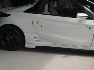 J-MODE SIDE DUCT FOR VEHICLES WITH MUGEN SIDE SPOILERS- FRENCH BLUE PEARL (B630P) FOR HONDA S660 JW5 J-MODE-00004