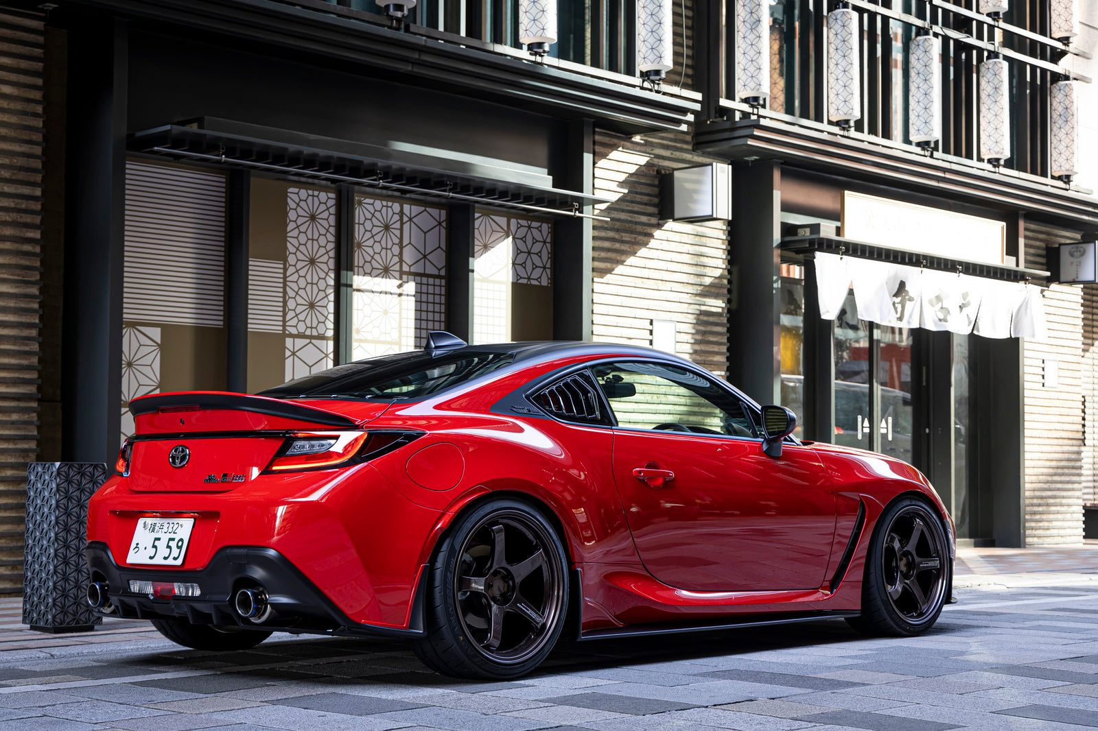 MAX ORIDO SIDE STEP ONE SIDE ONLY FOR TOYOTA GR86 ZN8 AKE-082-2***