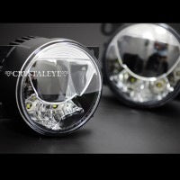 CRYSTAL EYE HIGH POWER LED FOG LAMPS AND LED DAYTIME RUNNING LIGHTS FOR MITSUBISHI PAJERO V8 V9 G003FG
