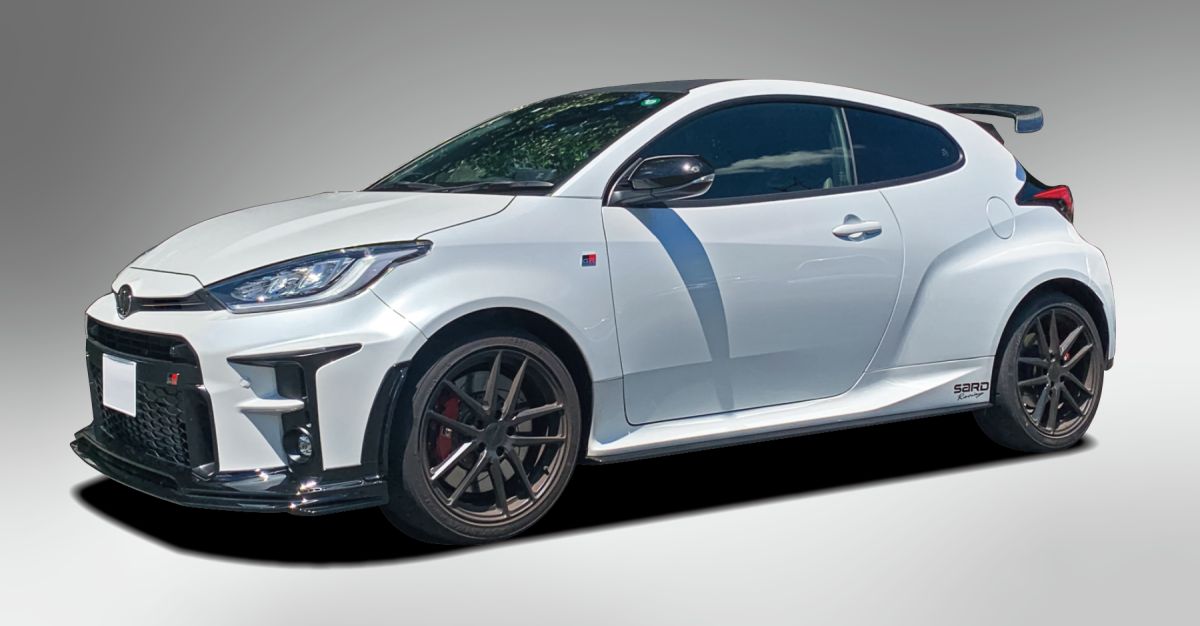 SARD LSR WING TWILL CARBON FOR TOYOTA GR YARIS GXPA16 MXPA12 81068