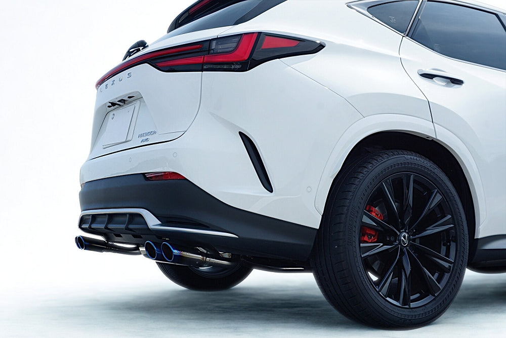 EXART MUFFLER [SILKY SOUND] STAINLESS STEEL OVAL TAIL FOR LEXUS NX350H 6AA-AAZH20 6AA-AAZH25 A25A-FXS EA02-LX124-S