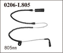 DIXCEL BRAKE PADS SENSOR 0206-L805