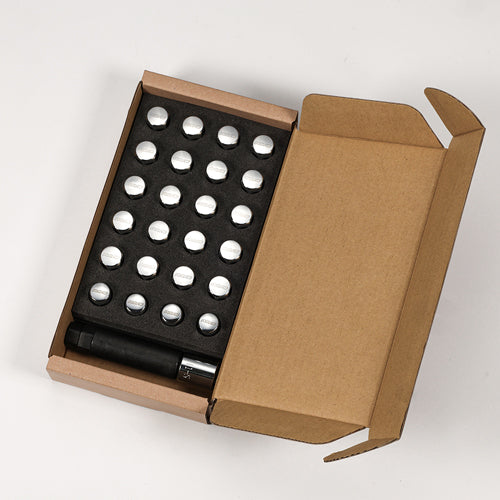 RAYS 17 HEX NUT & LOCK SET FOR 631 6H 12X1.25 CHROME 74081000008CP