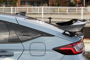 M&M HONDA VORTEX GENERATOR WINDOW PANEL FRP & GLOSS BLACK PAINT FOR 	HONDA CIVIC FL5 01010-FL5-MR08-GLOSS