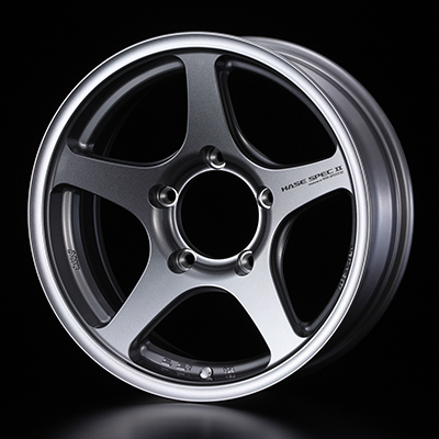 WEDS ADVENTURE MADSPOKE HASE SPEC2 16X6.0 -05 5H 139.7 GMT GUN METALLIC 0039411