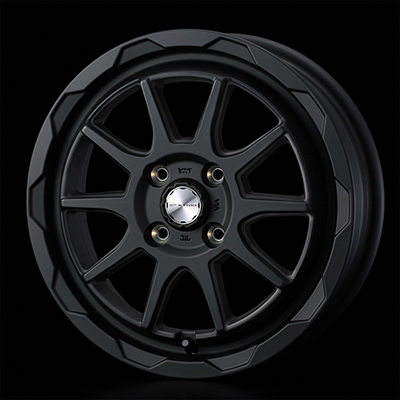 WEDS ADVENTURE MUD VANCE 06 14X4.5J +45 4H 100 FMBK M BLACK 0040201