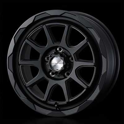 WEDS ADVENTURE MUD VANCE 06 16X6.0J +40 5H 100 FMBK M BLACK 0041057