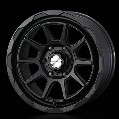 WEDS ADVENTURE MUD VANCE 06 16X6.5J +38 6H 139.7 FMBK M BLACK 0040206
