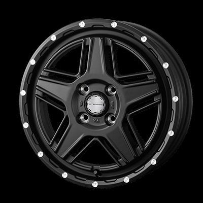 WEDS ADVENTURE MUD VANCE 07 14X4.5J +45 4H 100 FMBK M BLACK 0040529