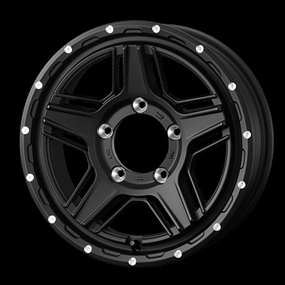 WEDS ADVENTURE MUD VANCE 07 16X5.5J +22 5H 139.7 FMBK M BLACK 0040533