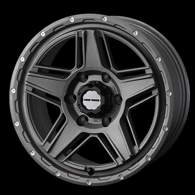 WEDS ADVENTURE MUD VANCE 07 15X6.0J +33 6H 139.7 GRY FLINT GRAY 0040543