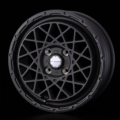 WEDS ADVENTURE MUD VANCE 09 15X4.5J +45 4H 100 FMBK M BLACK 0041151