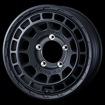 WEDS ADVENTURE MUDVANCE X TYPE F 17X7.0J +38 5H 114.3 FMBK M BLACK 0041550