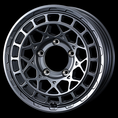 WEDS ADVENTURE MUDVANCE X TYPE M 16X7.0J +35 5H 114.3 MGMT MAT GUN METALLIC 0041582
