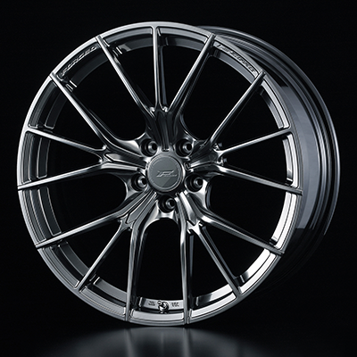 WEDS F-ZERO FZ-1 20X8.5J +48 5H 114.3 DBK BLACK 0038983