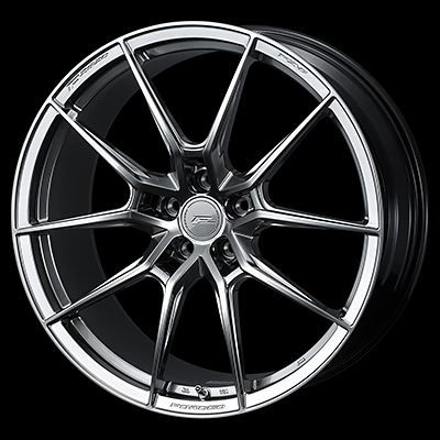 WEDS F-ZERO FZ-6 21X9.0J +40 5H 120 DBK DBK SS DESER 0042147