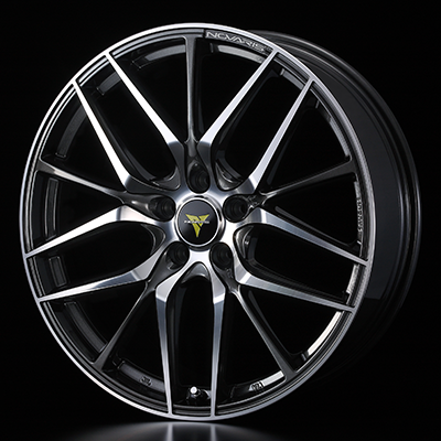 WEDS NOVARIS BEONDE LO 20X8.5J +35 5H 114.3 GM-POL GUNMETALLIC 0039528