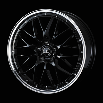WEDS NOVARIS ASSET M1 18X7.5J +45 5H 114.3 BLK-P BLACK POLISH 0041083