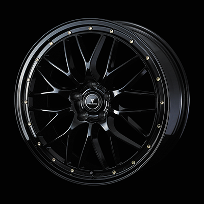 WEDS NOVARIS ASSET M1 18X8.0J +42 5H 114.3 BLK-G BLACK 0041065