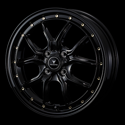 WEDS NOVARIS ASSET S1 16X5.0J +45 4H 100 BLK-G BLACK 0041320