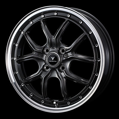 WEDS NOVARIS ASSET S1 15X4.5J +45 4H 100 GMT-P GUNMETALLIC 0041339