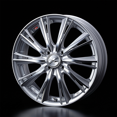 WEDS LEONIS WX 17X 7.0 +45 4H-100 HSMC HS MIRROR CUT 0033880
