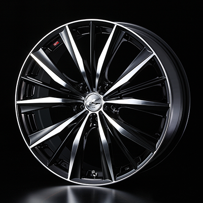 WEDS LEONIS VX 19X8.0 +48 5H-114.3 BKMC BKMC 0033289