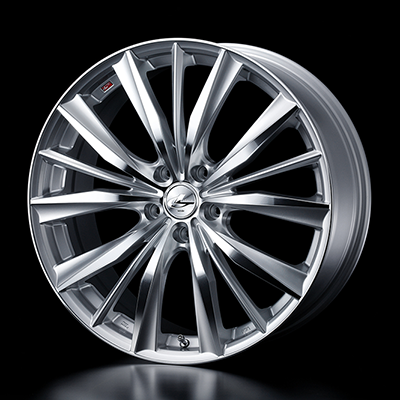 WEDS LEONIS VX 19X8.0 +38 5H-114.3 HSMC HS MIRROR CUT 0033285