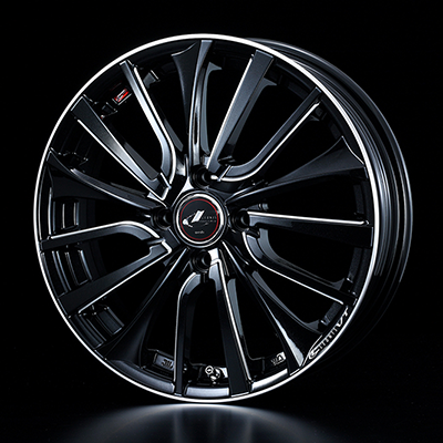 WEDS LEONIS VT 15X4.5J +45 4H 100 PBK-SC PEARL BLACK 0036325