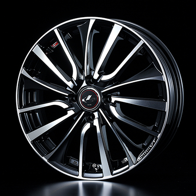 WEDS LEONIS VT 15X5.5J +50 4H 100 PBMC PEARL BLACK MIRROR 0036329