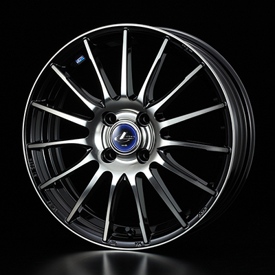 WEDS LEONIS NAVIA 05 17X6.5 +50 4H-100 BPB BMC BLACK 0036263