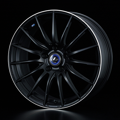 WEDS LEONIS NAVIA 05 18X7.0 +47 5H-100 MBP M BLACK 0036276