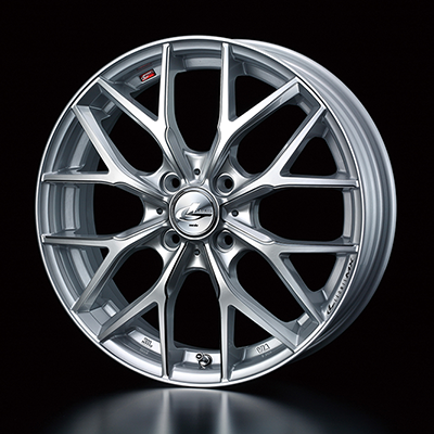 WEDS LEONIS MX 15X4.5J +45 4H 100 HS3-SC HYPER SILVER 0037404