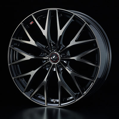 WEDS LEONIS MX 15X6.0J +45 5H 100 PBMC-TI PEARL BLACK MIRROR 0039037