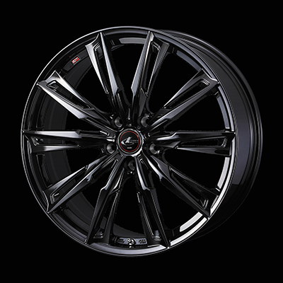 WEDS LEONIS GX 18X7.0J +55 5H 114.3 H-BMC BMC BLACK 0040959