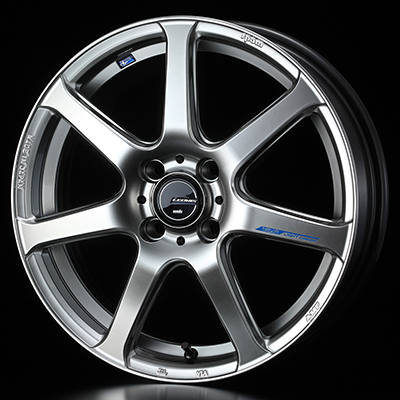 WEDS LEONIS NAVIA 07 17X6.5J +42 4H 100 HSB HYPER SILVER 0039561