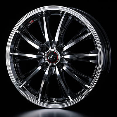 WEDS LEONIS RT 15X4.5J +45 4H 100 PBMC PEARL BLACK MIRROR 0041158