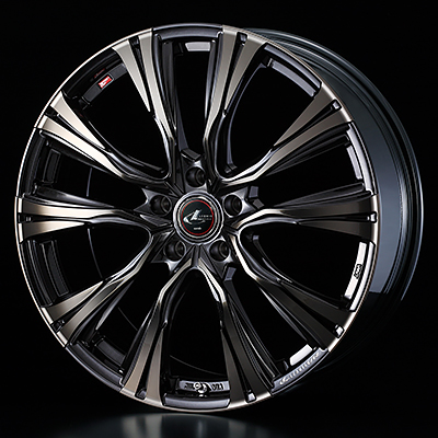 WEDS LEONIS VR 17X7.0J +42 5H 114.3 PBMC-TI PEARL BLACK MIRROR 0041249