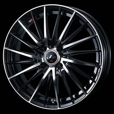 WEDS LEONIS FR 16X6.0J +50 4H 100 PBMC PEARL BLACK MIRROR 0041665