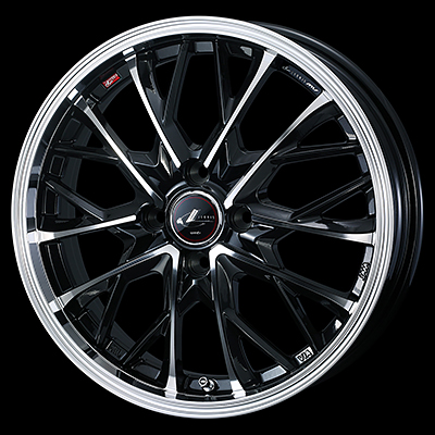 WEDS LEONIS MV 15X4.5J +45 4H 100 PBMC PEARL BLACK MIRROR 0041703